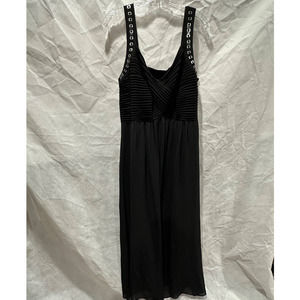 Avenue Studio Embellished Black Dress - Sz 16
